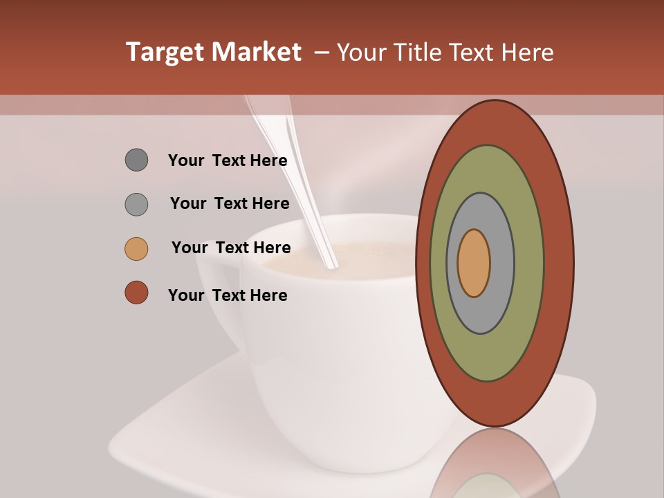 Portrait Of A Girl On A Yellow Background PowerPoint Template