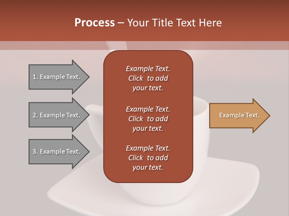 Portrait Of A Girl On A Yellow Background PowerPoint Template