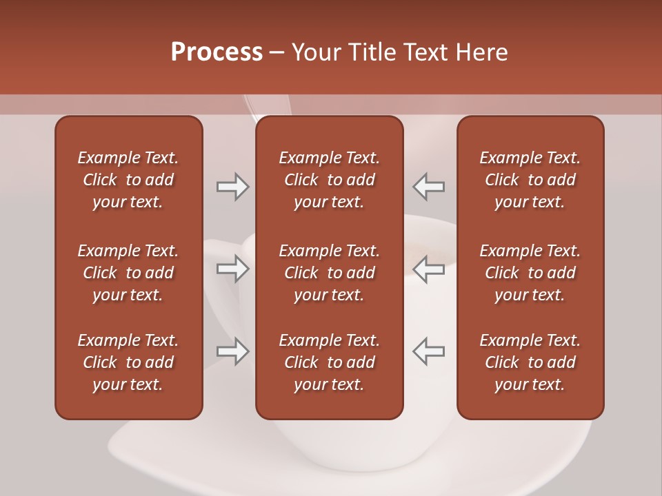 Portrait Of A Girl On A Yellow Background PowerPoint Template