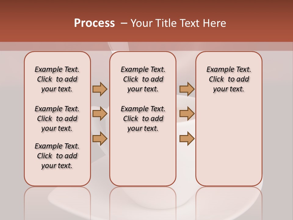 Portrait Of A Girl On A Yellow Background PowerPoint Template