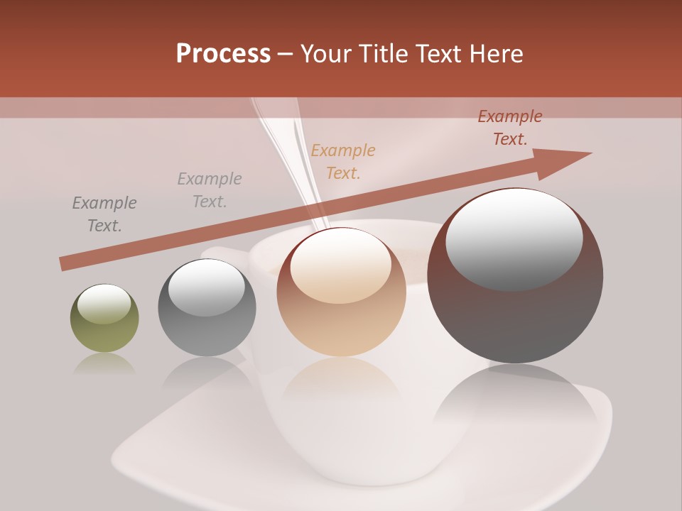 Portrait Of A Girl On A Yellow Background PowerPoint Template