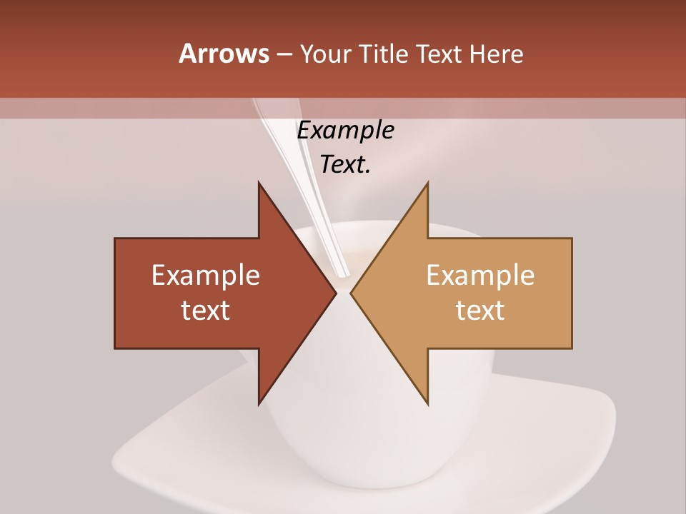 Portrait Of A Girl On A Yellow Background PowerPoint Template