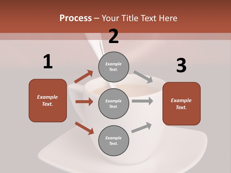 Portrait Of A Girl On A Yellow Background PowerPoint Template