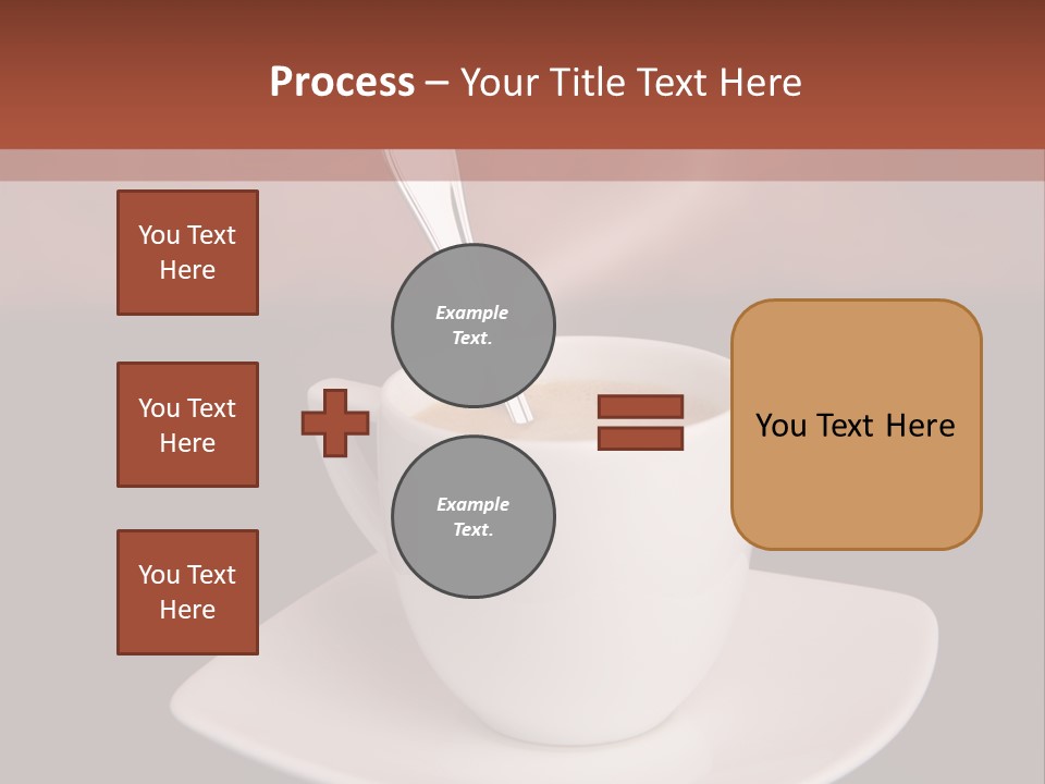 Portrait Of A Girl On A Yellow Background PowerPoint Template