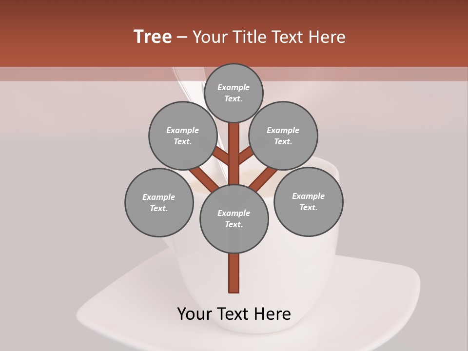 Portrait Of A Girl On A Yellow Background PowerPoint Template