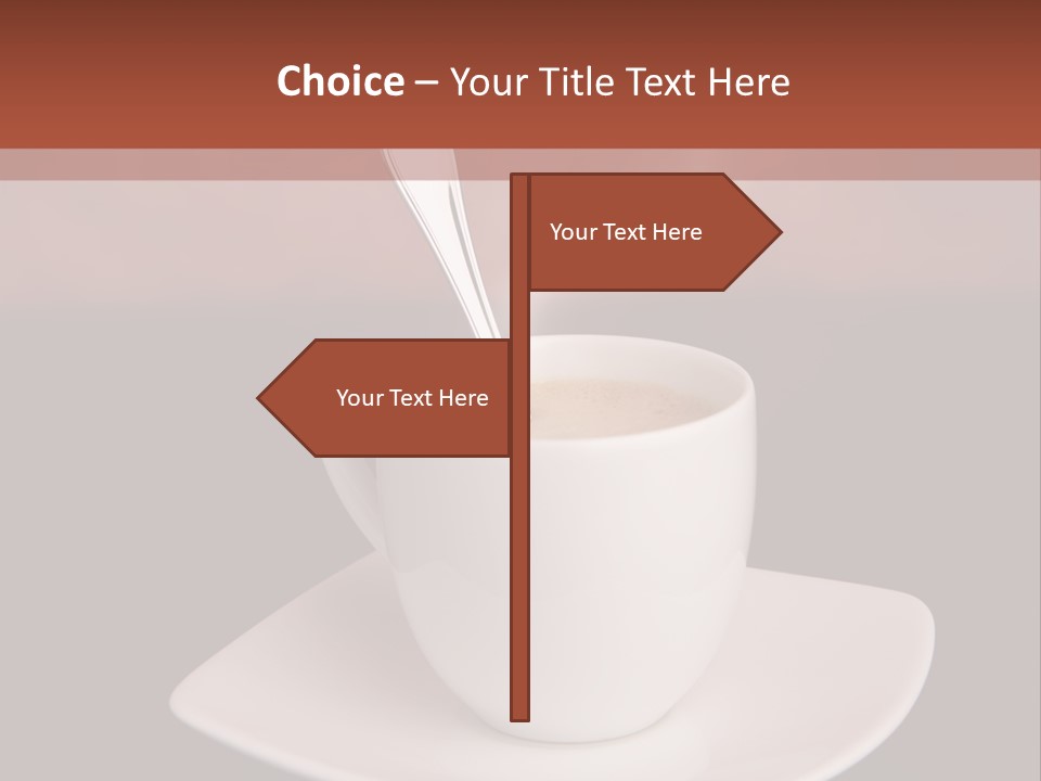 Portrait Of A Girl On A Yellow Background PowerPoint Template