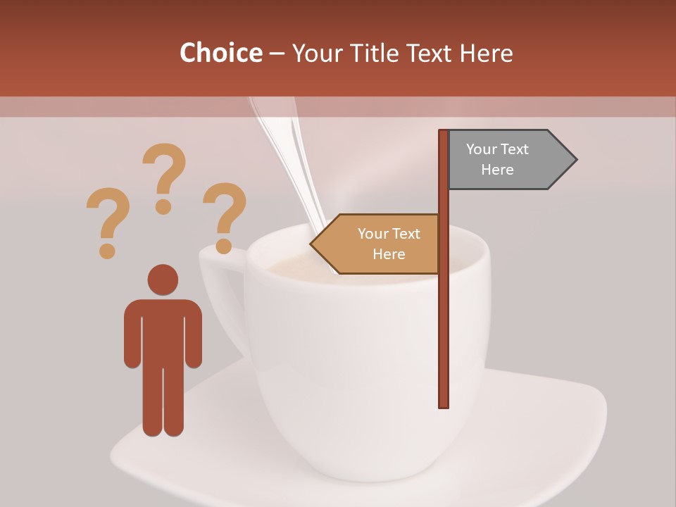 Portrait Of A Girl On A Yellow Background PowerPoint Template