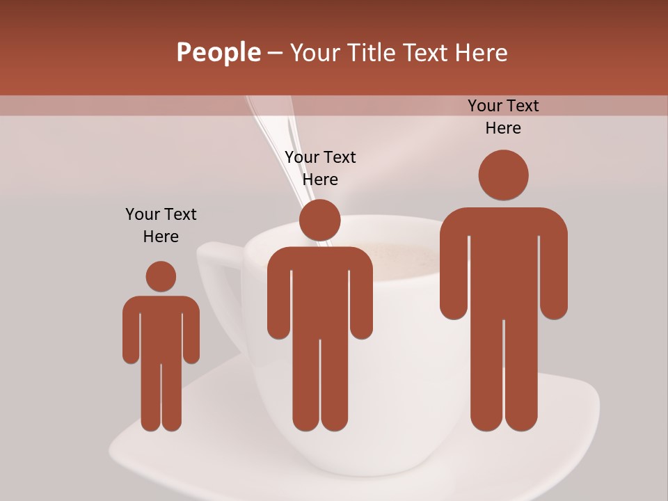 Portrait Of A Girl On A Yellow Background PowerPoint Template