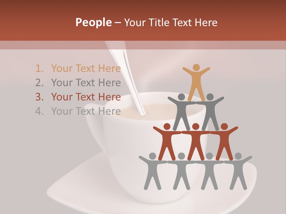 Portrait Of A Girl On A Yellow Background PowerPoint Template