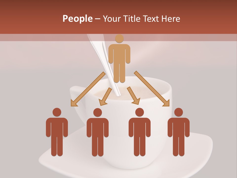 Portrait Of A Girl On A Yellow Background PowerPoint Template