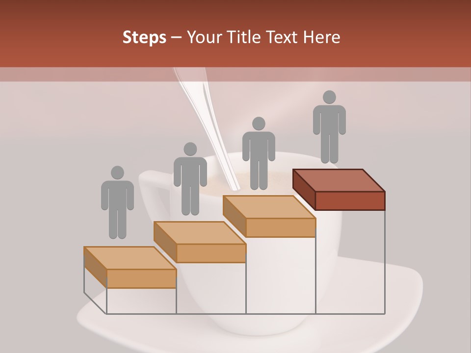 Portrait Of A Girl On A Yellow Background PowerPoint Template