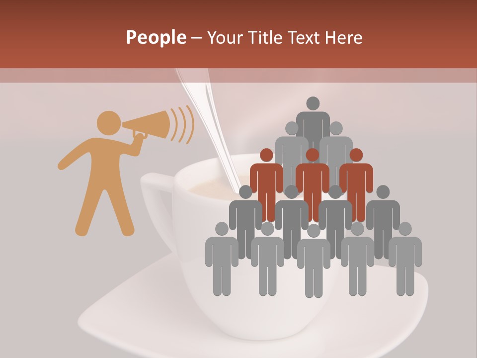 Portrait Of A Girl On A Yellow Background PowerPoint Template