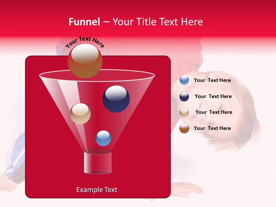 A Cute Four Year Old Boy Wearing Red And Blue Bending Over To Touch His Right Toes. PowerPoint Template