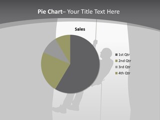 Spelunking Down Into A Dark Deep Cave PowerPoint Template