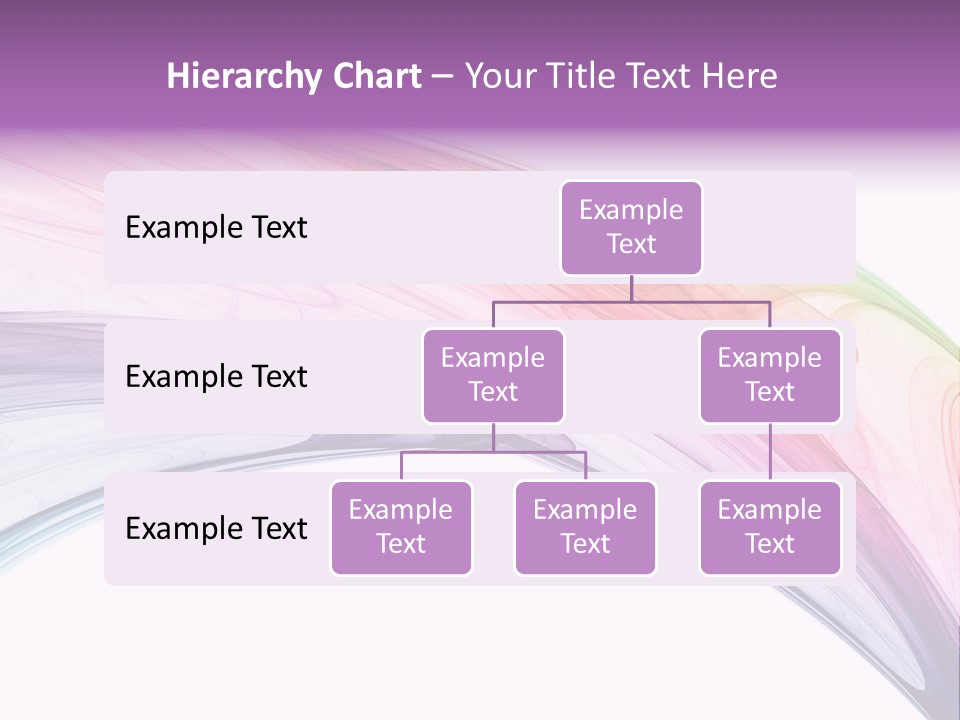 Colorful 3D Rendered Fractal Design (Abstract Background) PowerPoint Template