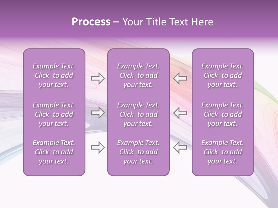 Colorful 3D Rendered Fractal Design (Abstract Background) PowerPoint Template