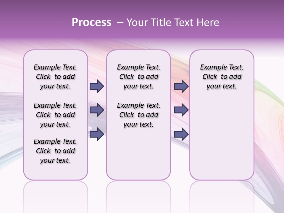 Colorful 3D Rendered Fractal Design (Abstract Background) PowerPoint Template