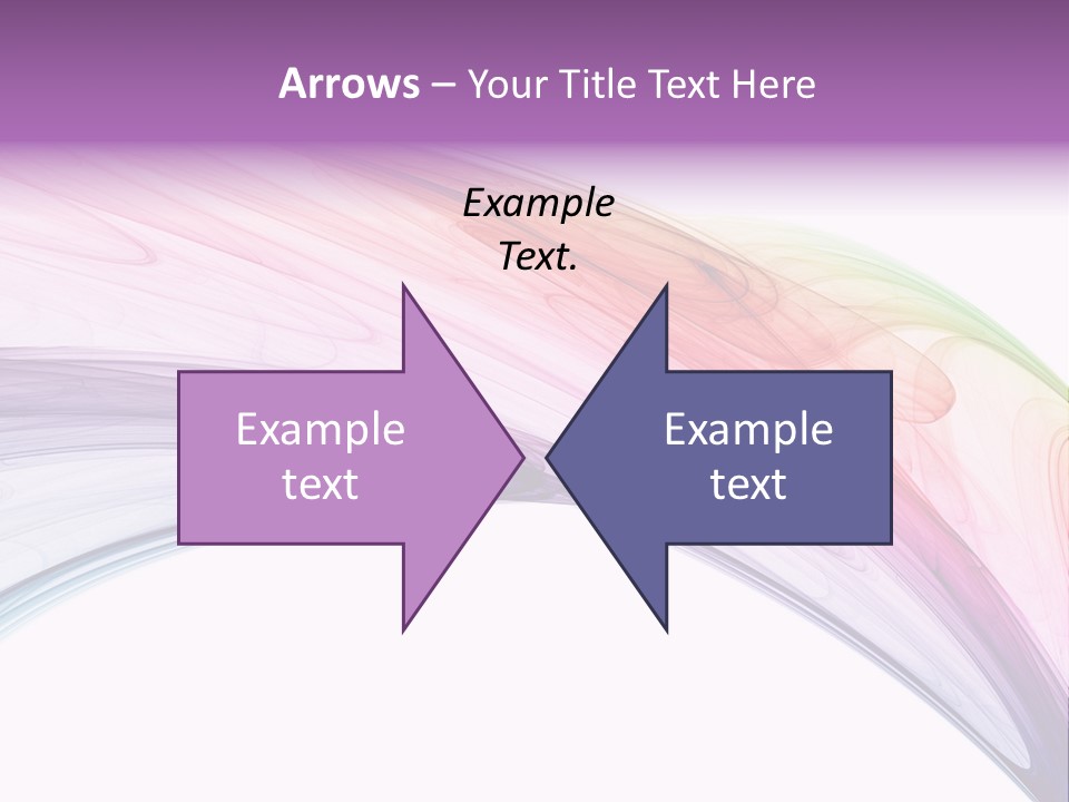 Colorful 3D Rendered Fractal Design (Abstract Background) PowerPoint Template