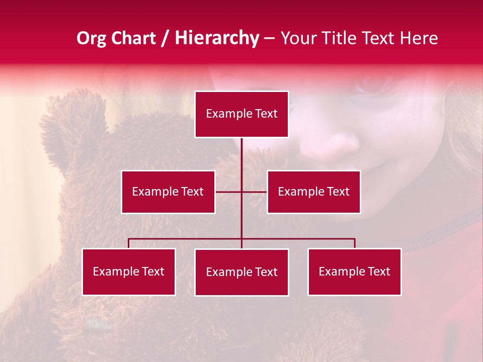 Portrait Of A Girl On A Yellow Background PowerPoint Template