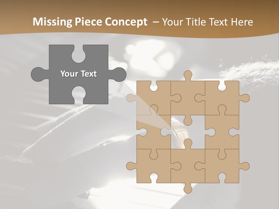 A Person Playing A Piano With A Ring On Their Finger PowerPoint Template