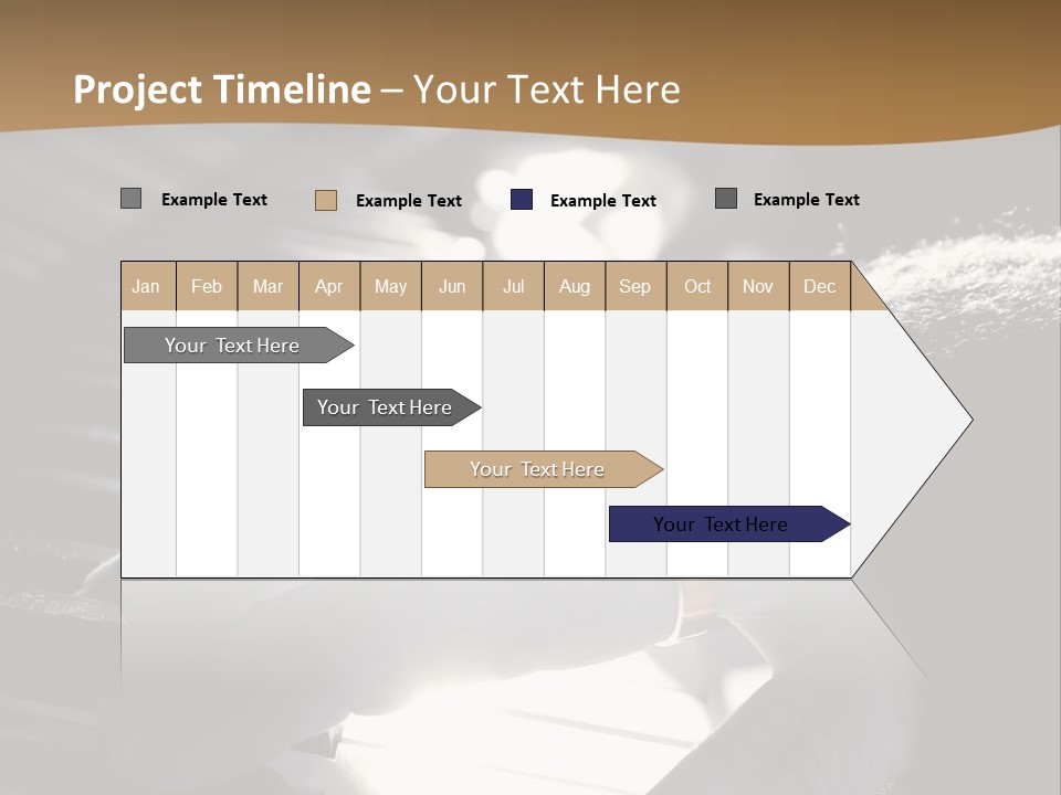 A Person Playing A Piano With A Ring On Their Finger PowerPoint Template