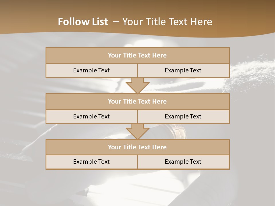 A Person Playing A Piano With A Ring On Their Finger PowerPoint Template
