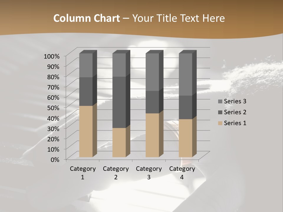 A Person Playing A Piano With A Ring On Their Finger PowerPoint Template