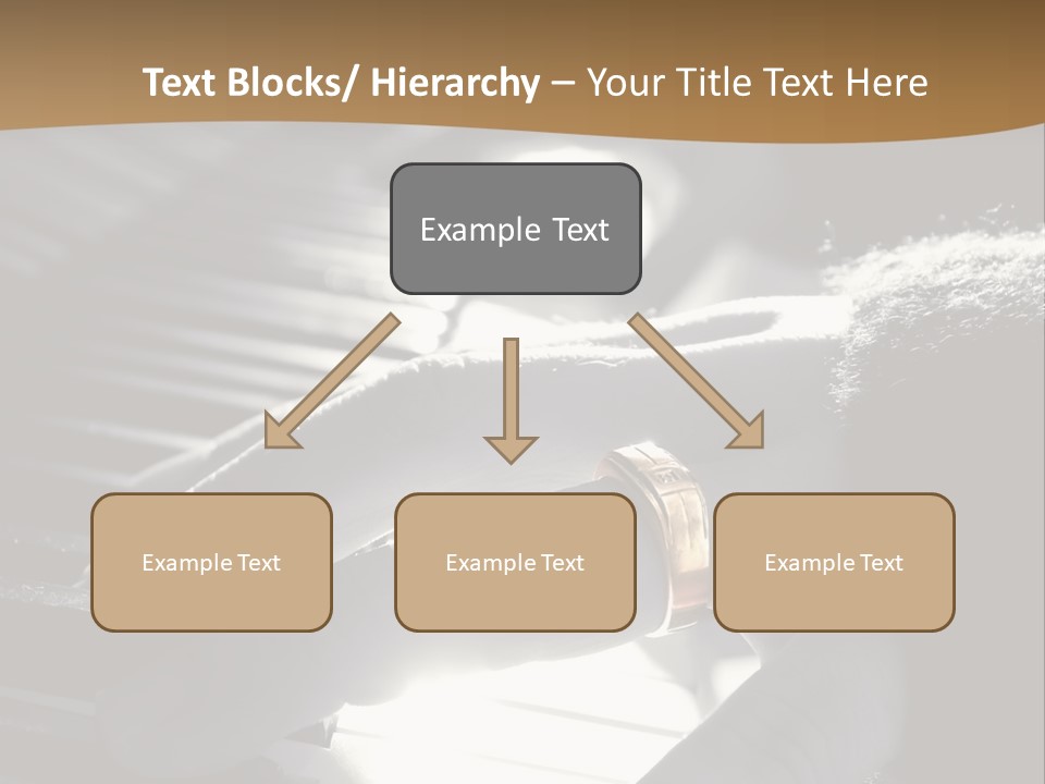 A Person Playing A Piano With A Ring On Their Finger PowerPoint Template