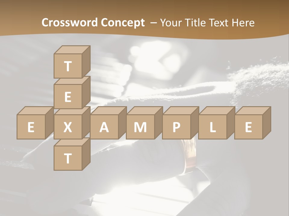 A Person Playing A Piano With A Ring On Their Finger PowerPoint Template