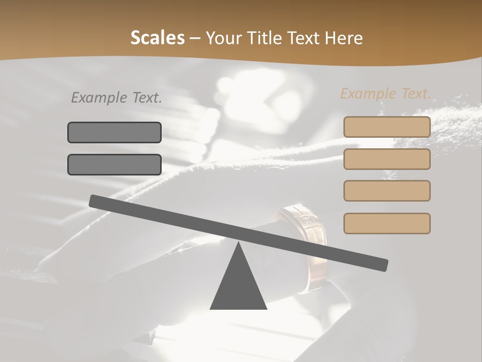 A Person Playing A Piano With A Ring On Their Finger PowerPoint Template