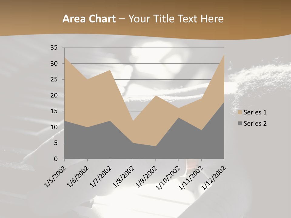 A Person Playing A Piano With A Ring On Their Finger PowerPoint Template
