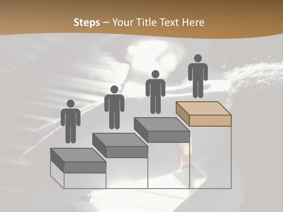 A Person Playing A Piano With A Ring On Their Finger PowerPoint Template