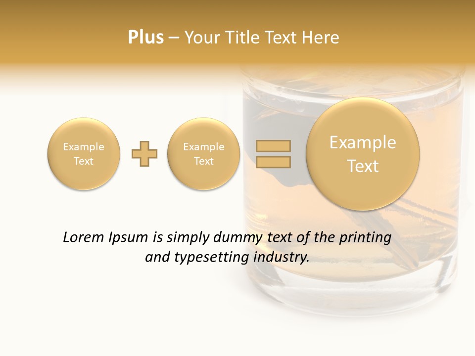 Server Room And Devices PowerPoint Template