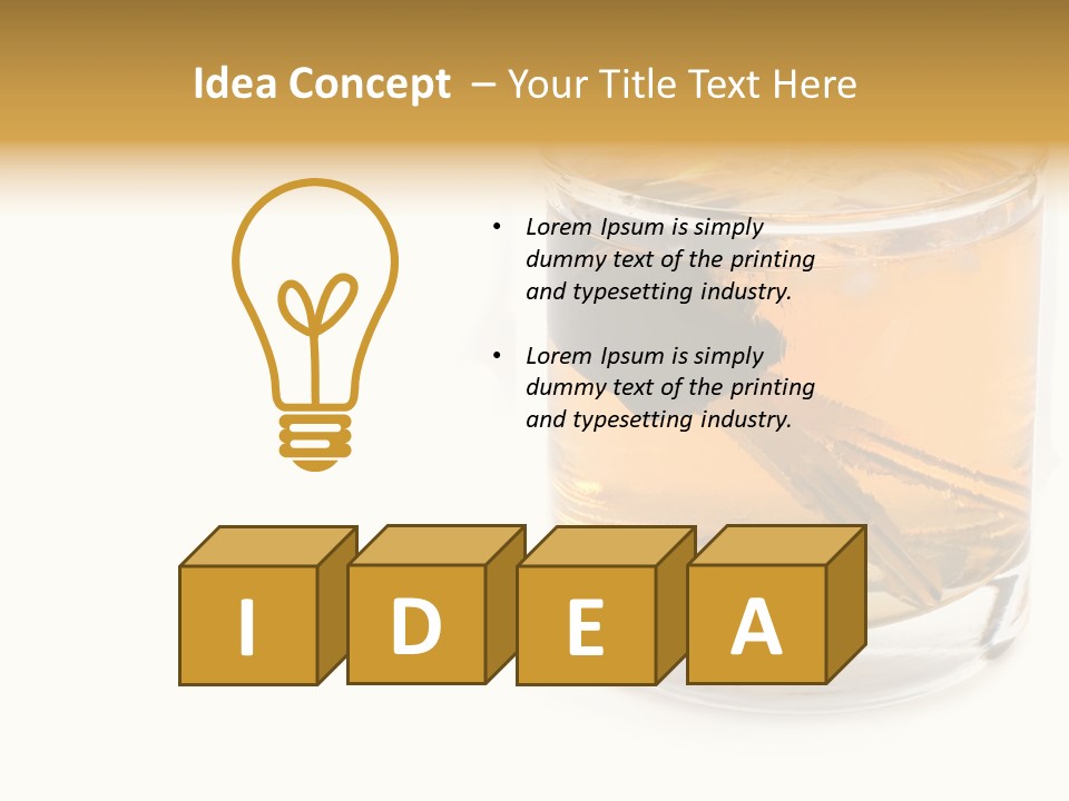 Server Room And Devices PowerPoint Template