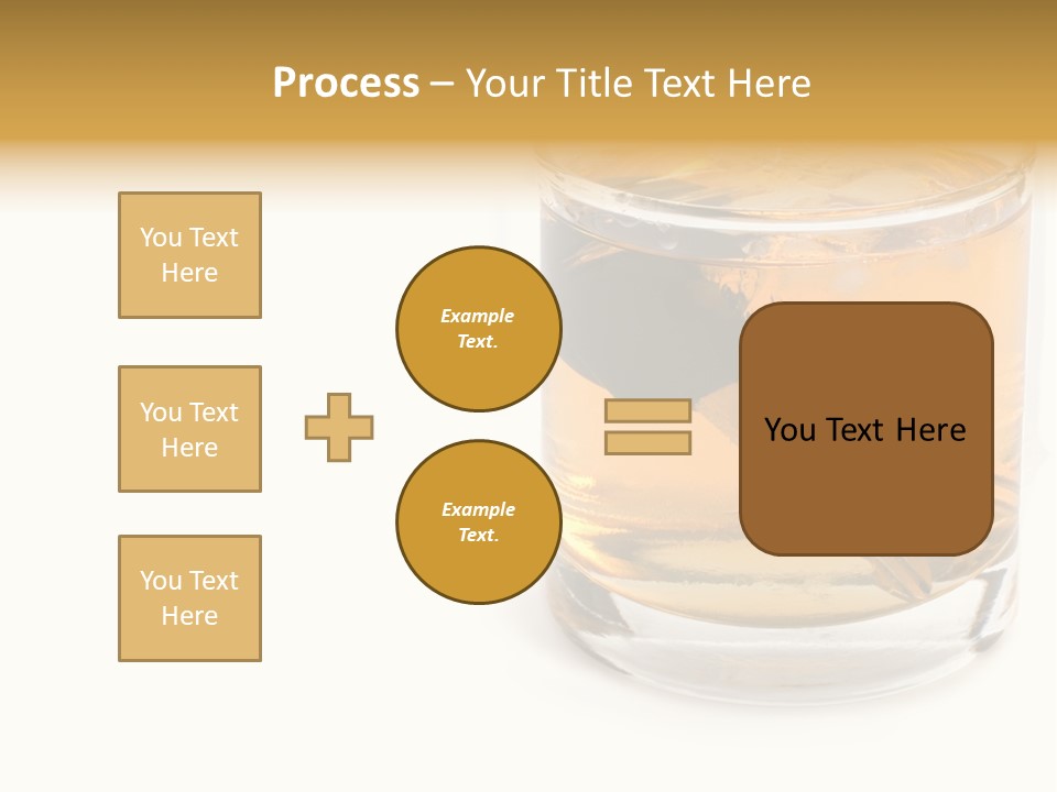 Server Room And Devices PowerPoint Template