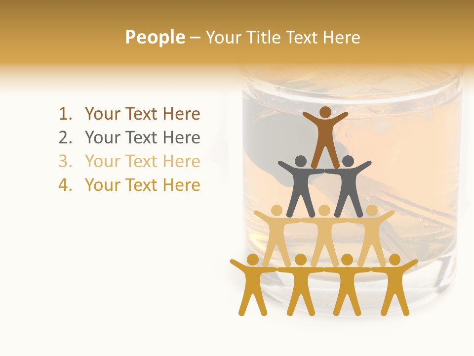 Server Room And Devices PowerPoint Template