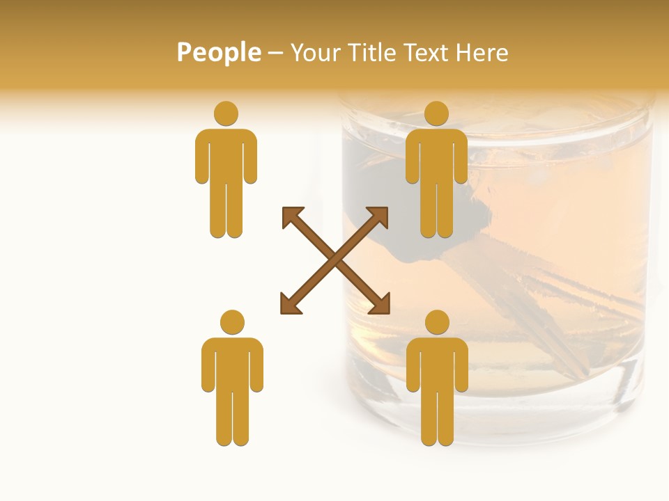 Server Room And Devices PowerPoint Template