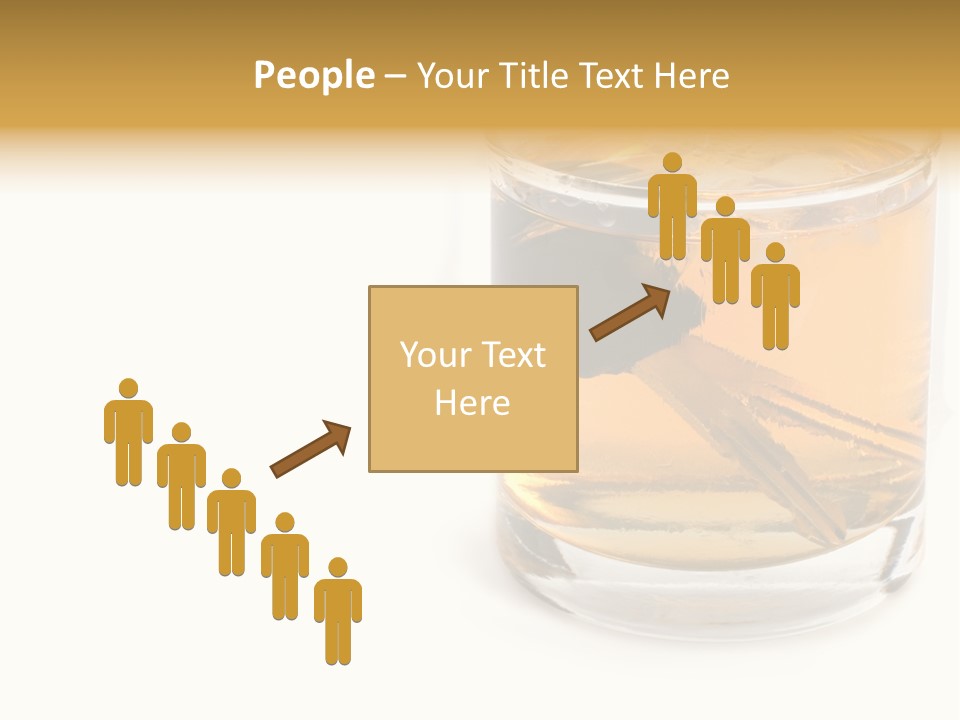 Server Room And Devices PowerPoint Template