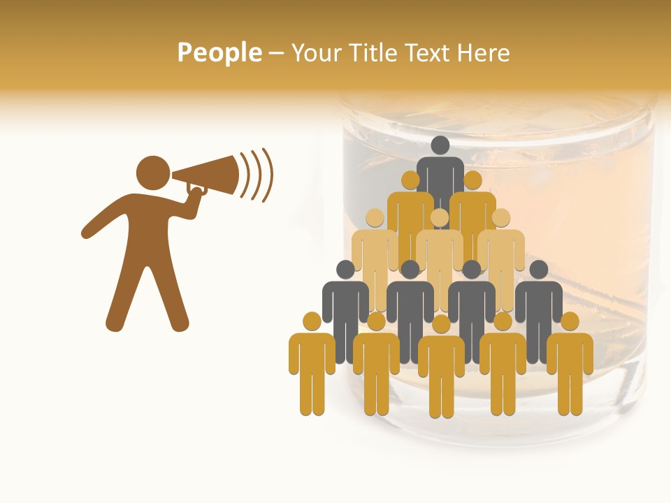 Server Room And Devices PowerPoint Template