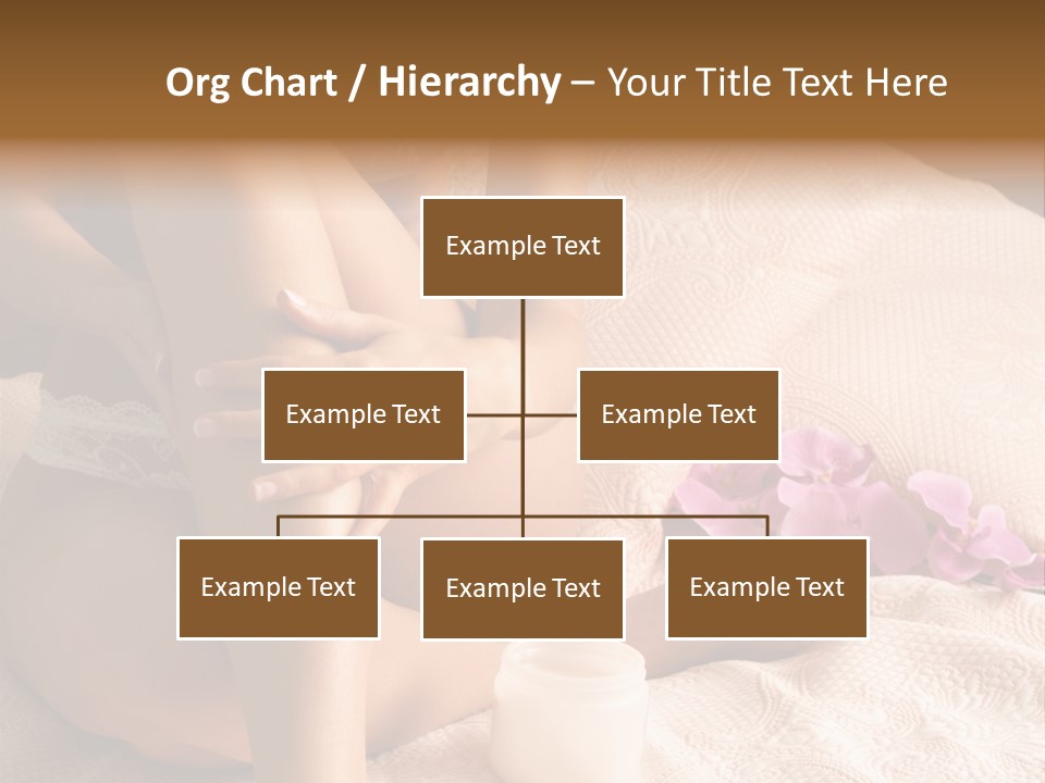 Body Care - Body Creme Application - Health And Beauty PowerPoint Template