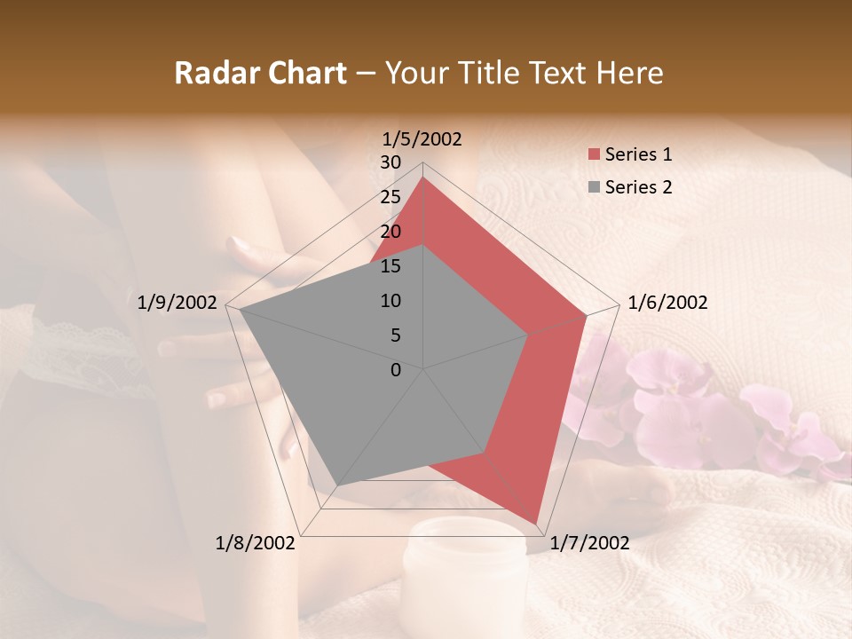 Body Care - Body Creme Application - Health And Beauty PowerPoint Template