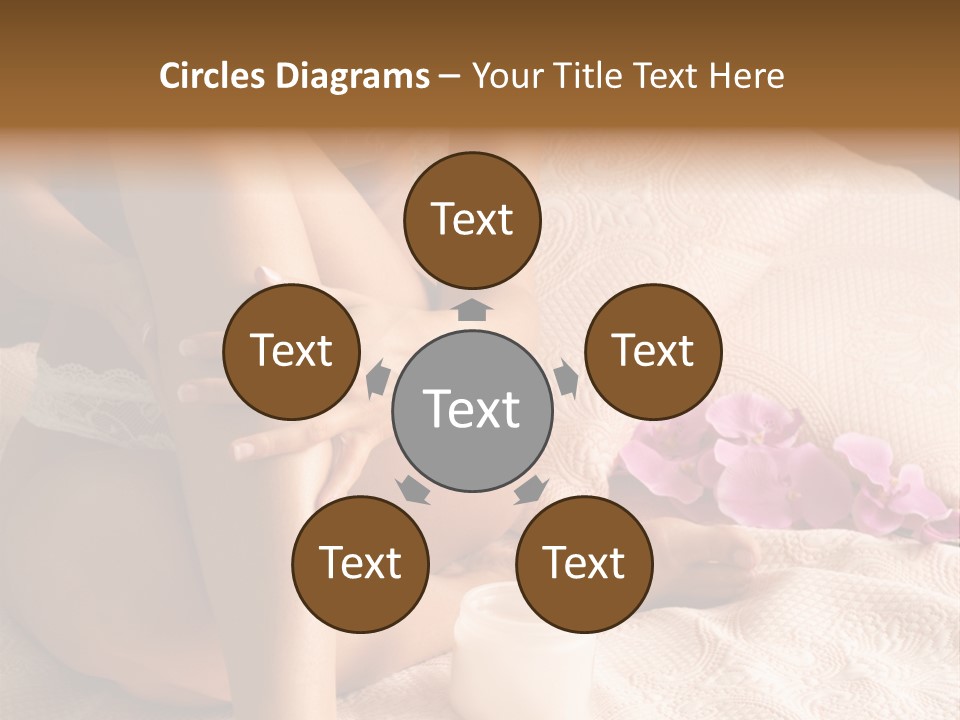 Body Care - Body Creme Application - Health And Beauty PowerPoint Template
