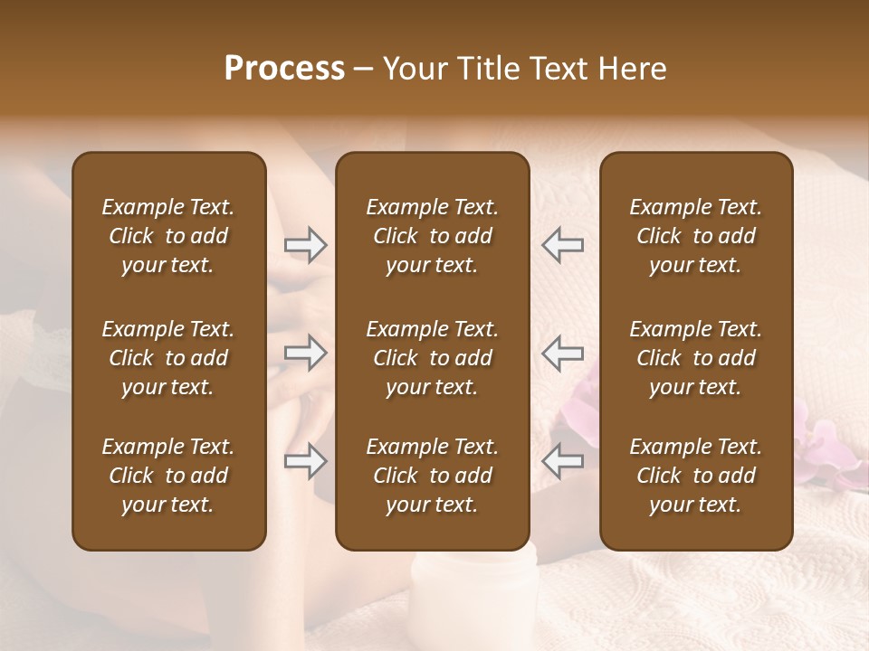 Body Care - Body Creme Application - Health And Beauty PowerPoint Template