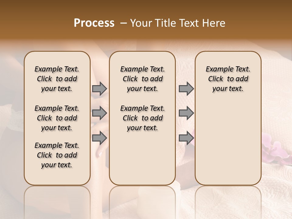 Body Care - Body Creme Application - Health And Beauty PowerPoint Template