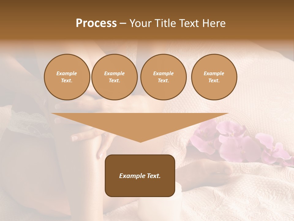 Body Care - Body Creme Application - Health And Beauty PowerPoint Template
