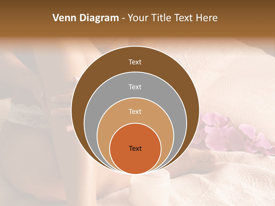 Body Care - Body Creme Application - Health And Beauty PowerPoint Template