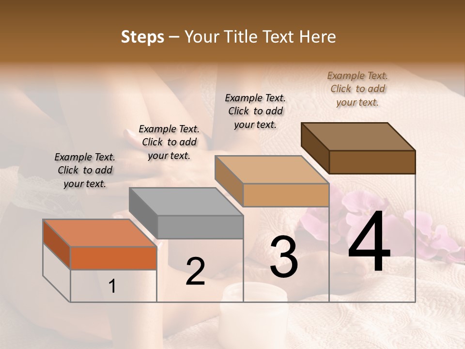 Body Care - Body Creme Application - Health And Beauty PowerPoint Template