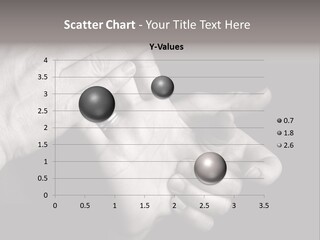 Massaging Hand Palm And Fingers PowerPoint Template