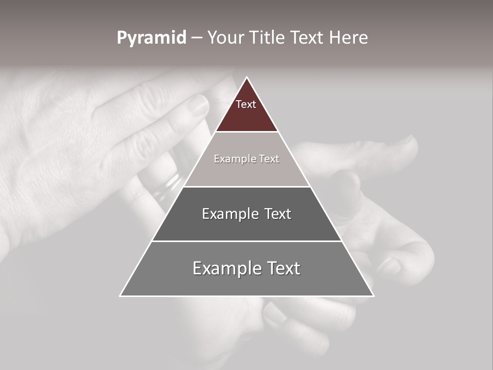Massaging Hand Palm And Fingers PowerPoint Template