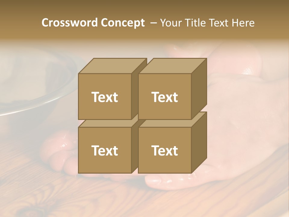 Ayurvedic Foot Therapy Massage Procedure With Oil PowerPoint Template